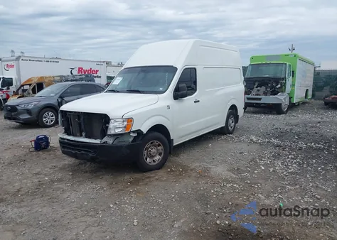 2021 Nissan Nv Cargo Nv2500 Hd Sv High Roof V6 from USA, damaged, VIN 1N6BF0LY7MN805458